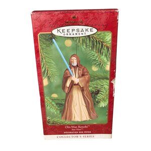 Hallmark ornament—Star Wars—- -Obi-Wan Kenobi